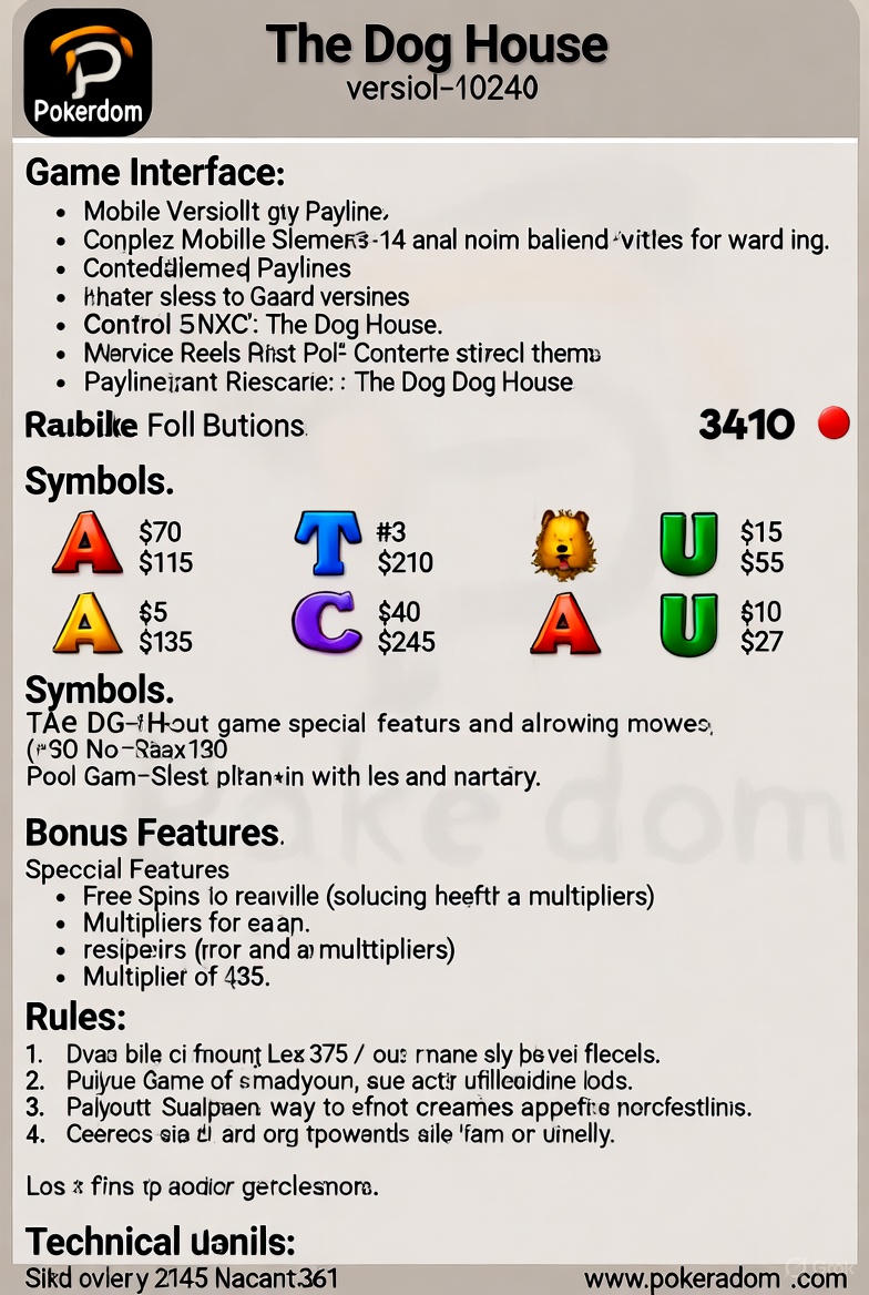 Ответы на частые вопросы о слоте The Dog House