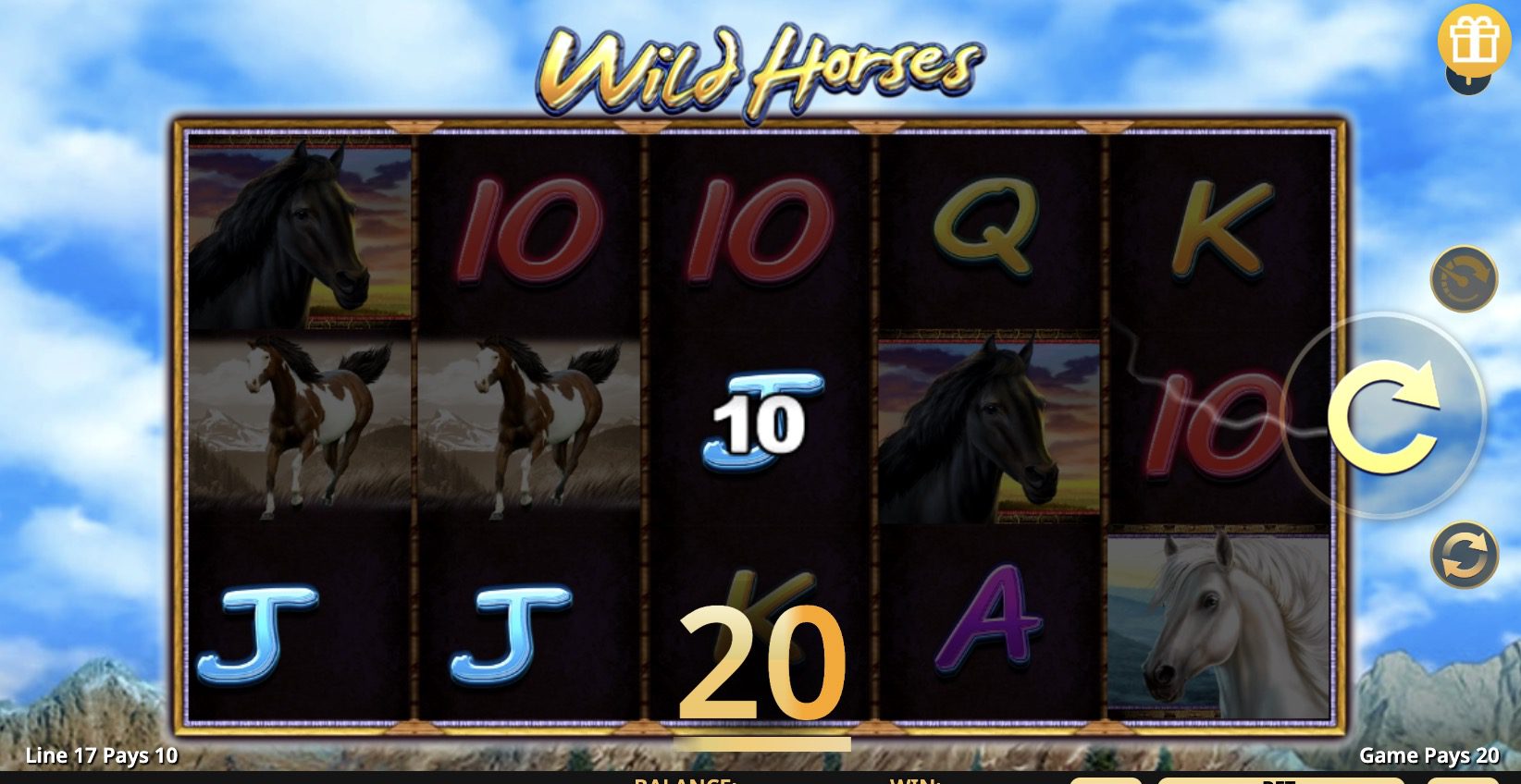 Функция Wild Hunt в слоте Wild Horses Pokerdom