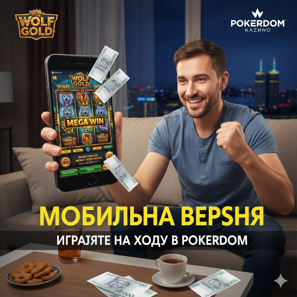 Мобильная версия Wolf Gold в Pokerdom