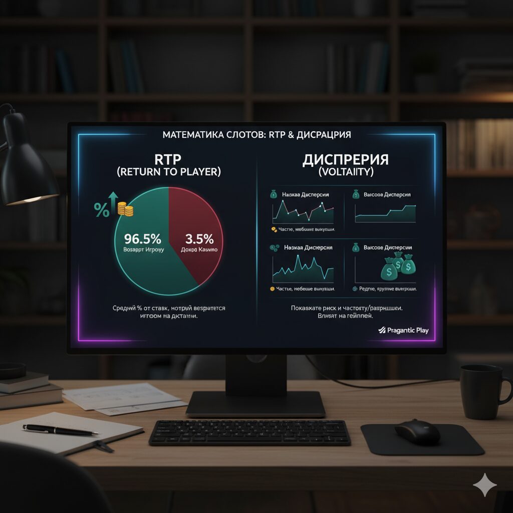 Математическая модель RTP и дисперсии в слотах