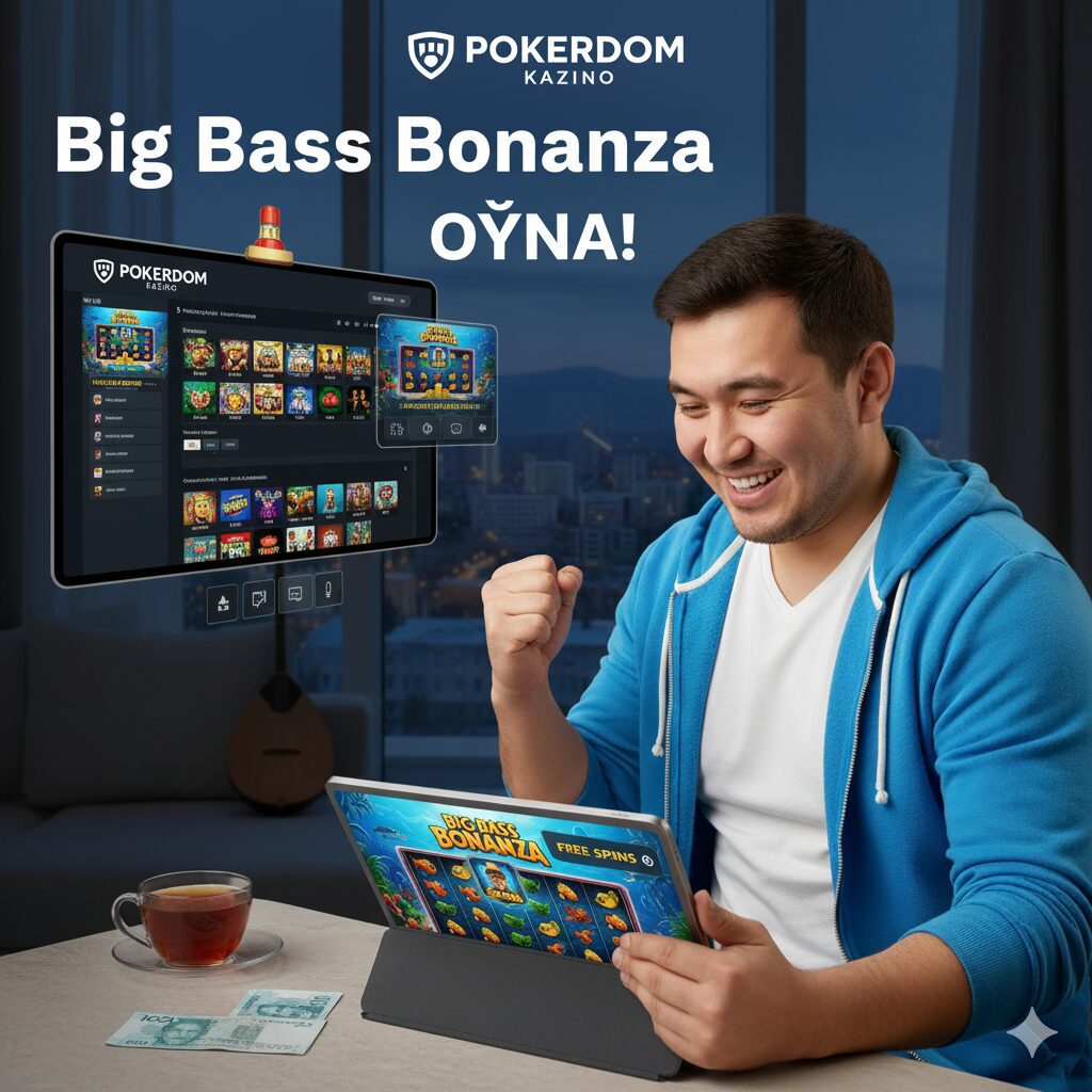 Big Bass Bonanza на платформе Pokerdom в Казахстане