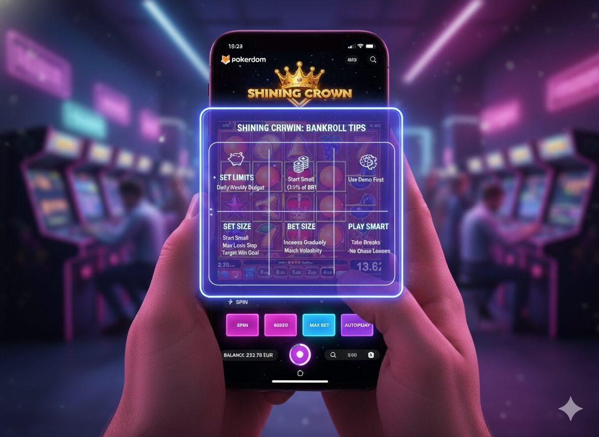 Советы по управлению банкроллом в слоте Shining Crown
