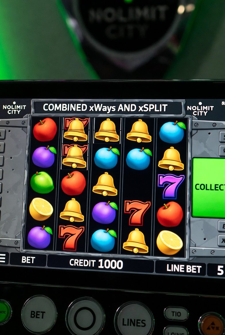 Комбинированная механика xWays и xSplit в слотах Nolimit City