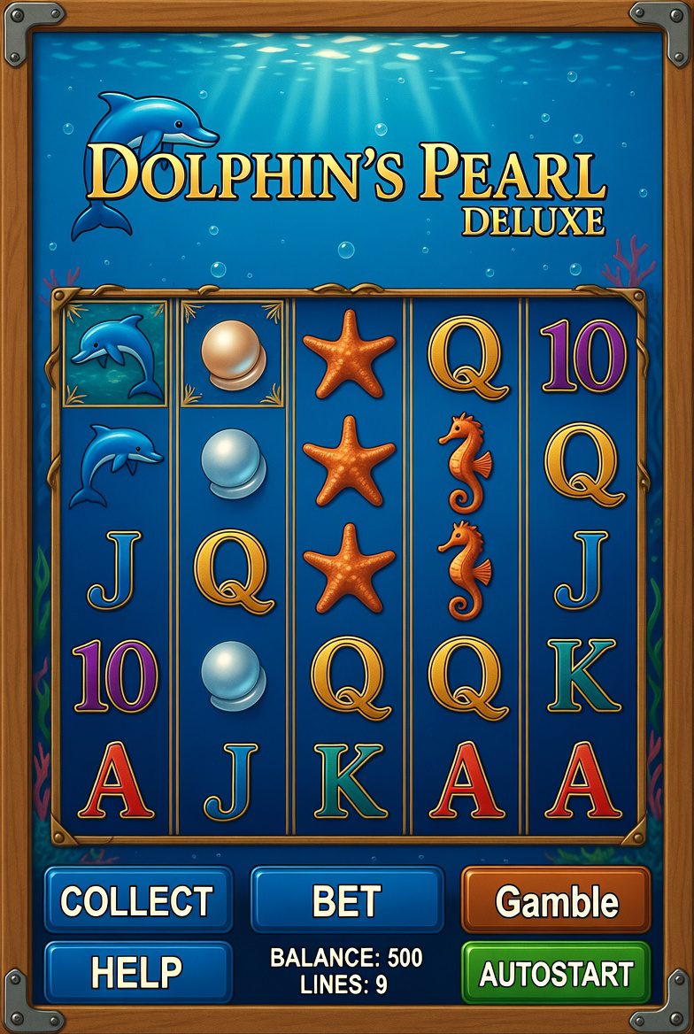 Бонусные функции слота Dolphin's Pearl Deluxe