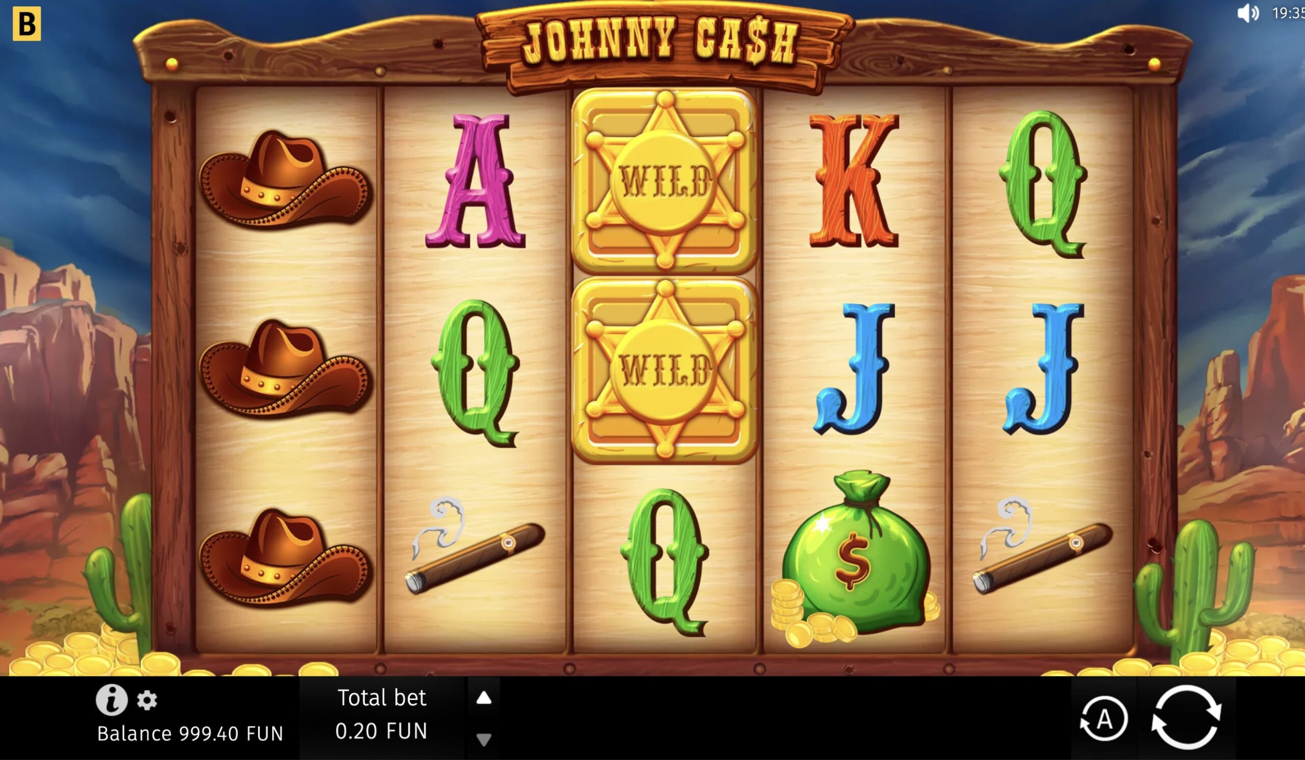 Статистика RTP и волатильности слота Johnny Cash