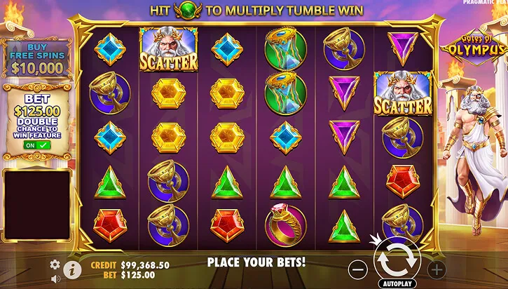 RTP volatility Gates of Olympus math